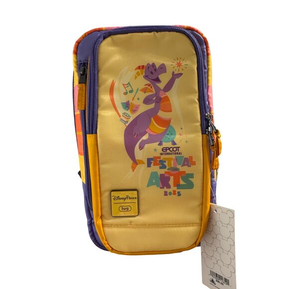 2025 EPCOT Festival of the Arts Figment Lug Tailback Crossbody Bag IN HAND